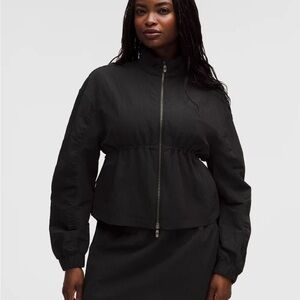 Lululemon Athletica Crinkle Nylon Cinch Jacket